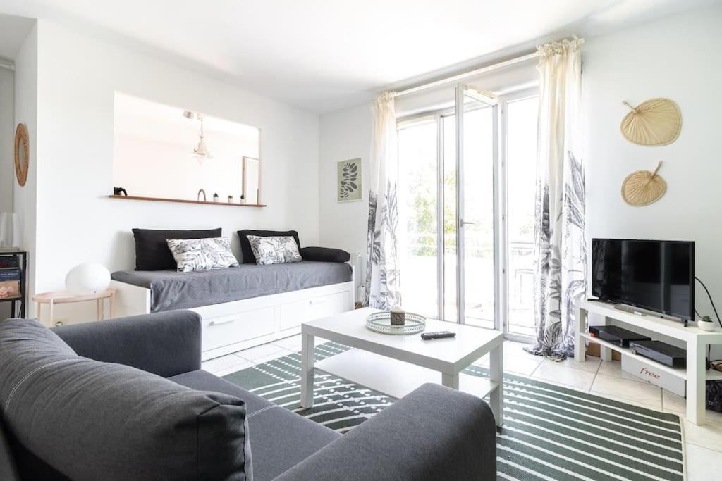 Beautiful Apartment With Terrace + Private Parking Тулуза Экстерьер фото