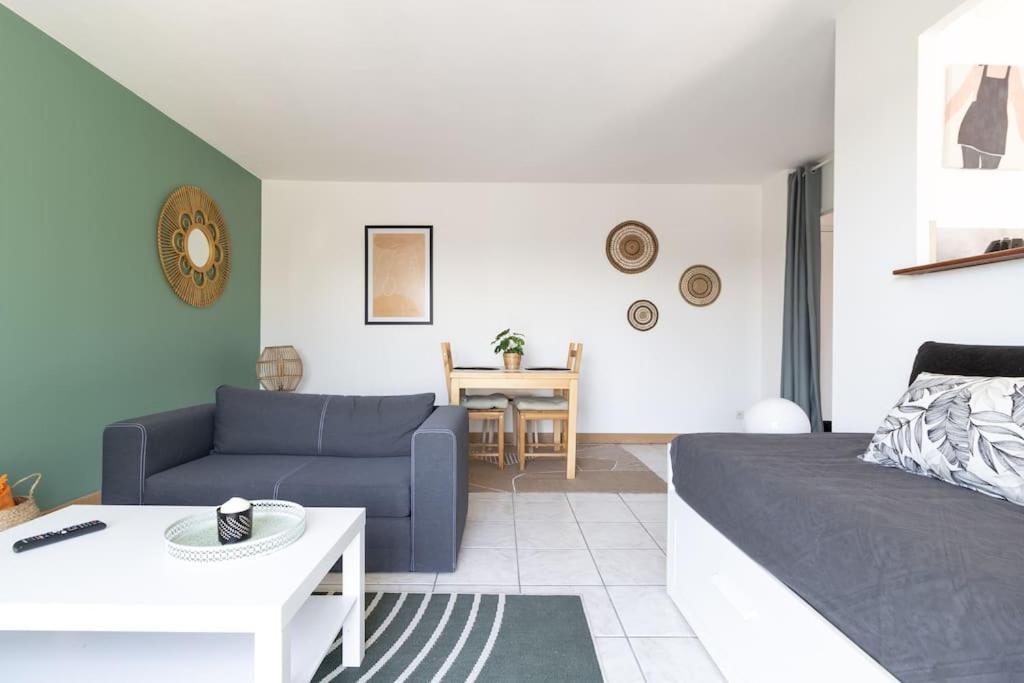 Beautiful Apartment With Terrace + Private Parking Тулуза Экстерьер фото
